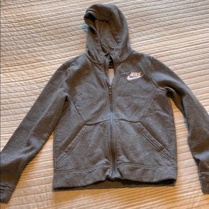 Nike Boys Sweatshirt Zip Hoodie Size M